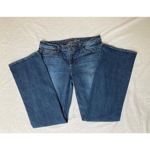 Tommy Hilfiger Freedom Boot Cut Size 12 Dark Wash Womens Jeans